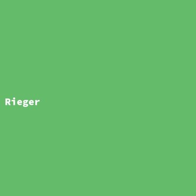 Hersteller: Rieger
