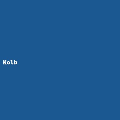 Hersteller: Kolb