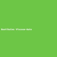 Rustikales Viscose-Auto