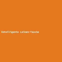 Intelligente Leinen-Tasche