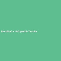 Rustikale Polyamid-Tasche