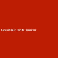 Langlebiger Seide-Computer