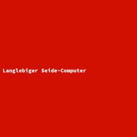 Langlebiger Seide-Computer