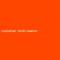 Langlebiger Seide-Computer