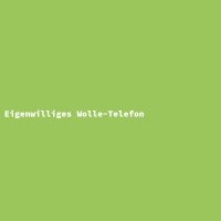 Eigenwilliges Wolle-Telefon