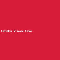 Schicker Viscose-Schal