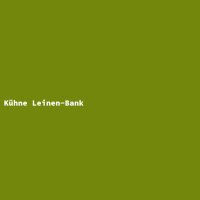 K&uuml;hne Leinen-Bank