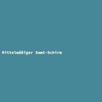 Mittelm&auml;&szlig;iger Samt-Schirm
